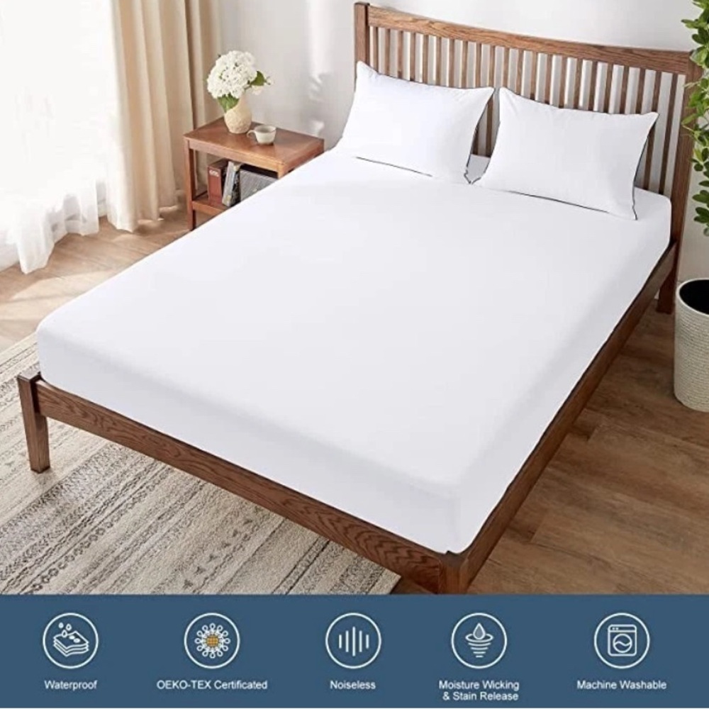 CozyLux Twin Extra Long (XL) Mattress Protector 3M Scotchgard 100% Waterproof
